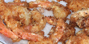 Crevettes à la noix de coco