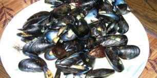 Moules au vin blanc